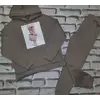 Дитячий спортивний костюм на дівчинку колір Бежевий (Плотна, тепла тканина, не кашлатиться) "Bag" 152-158