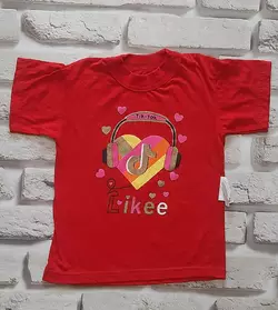 Дитяча футболка на дівчину 5-6 років Tik Tok