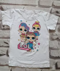 Дитяча футболка Лол на дівчину 7-8 років