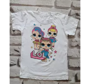 Дитяча футболка Лол на дівчину 7-8 років